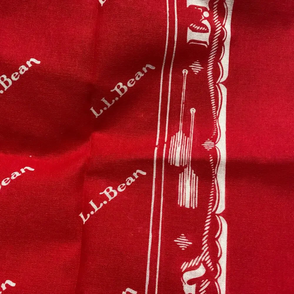 LL Bean red bandana New - Picture 5 of 5